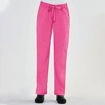 Blossom Signature 8100 Ladies Full Waist Band Cargo Pant Candy Pink