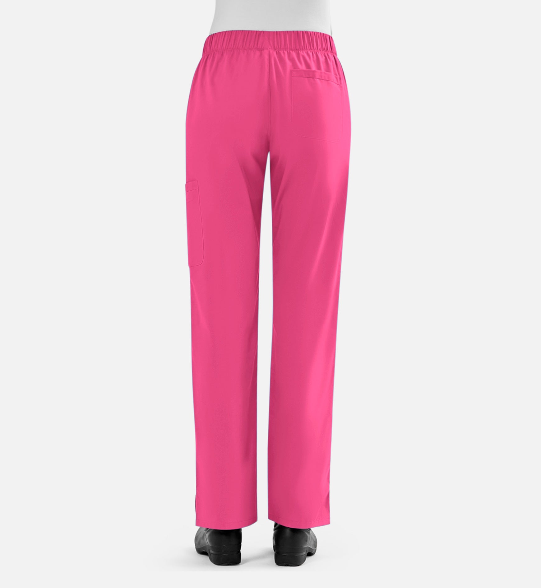 Blossom Signature 8100 Ladies Full Waist Band Cargo Pants Candy Pink