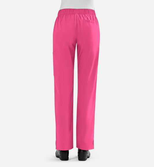 Blossom Signature 8100 Ladies Full Waist Band Cargo Pants Candy Pink