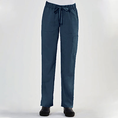 Blossom Signature 8100 Ladies Full Waist Band Cargo Pant Caribbean Blue