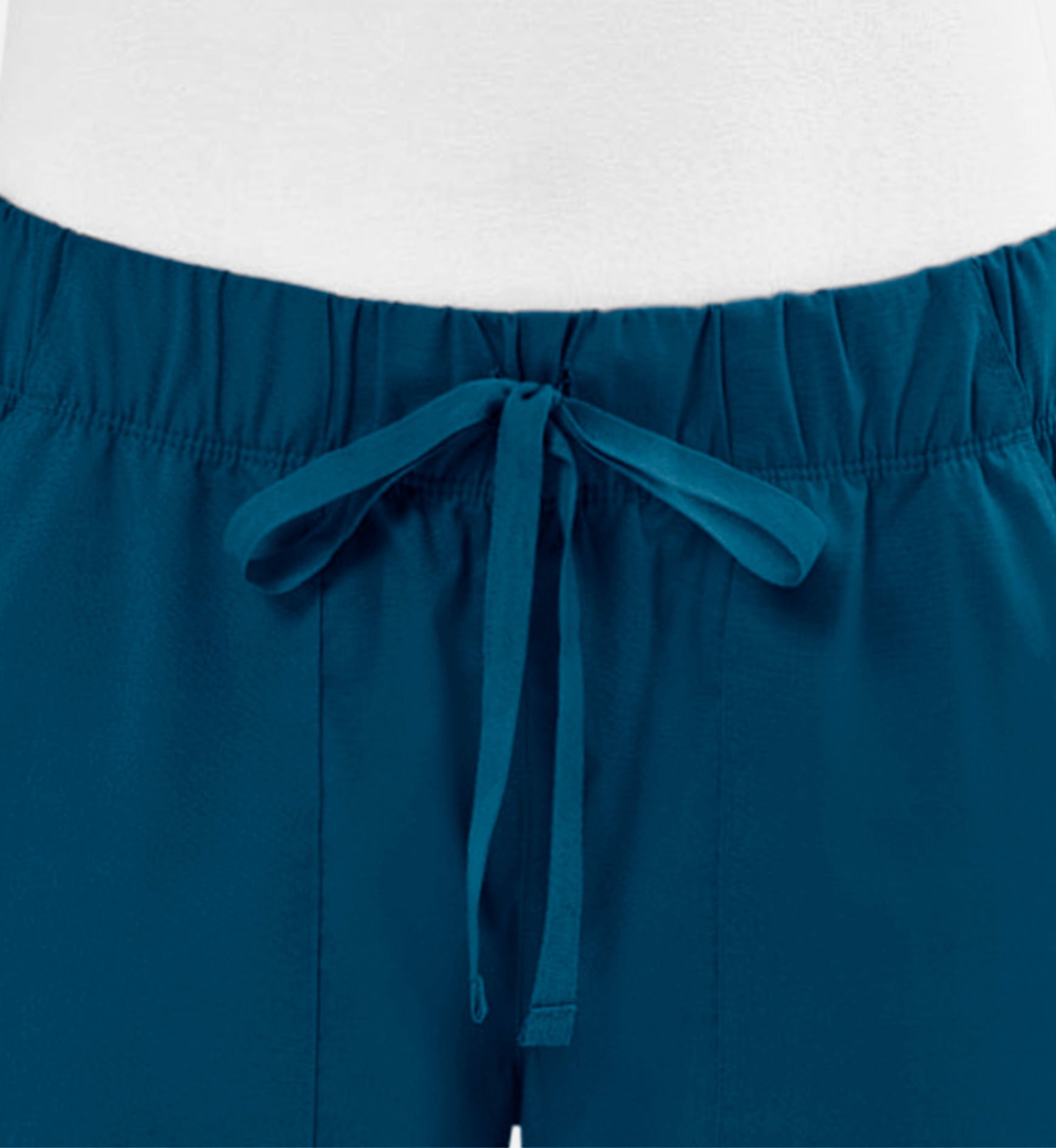 Blossom Signature 8100 Ladies Full Waist Band Cargo Pants Caribbean Blue