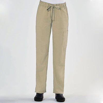 Blossom Signature 8100 Ladies Full Waist Band Cargo Pant Khaki