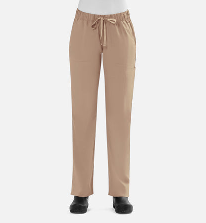 Blossom Signature 8100 Ladies Full Waist Band Cargo Pants Khaki