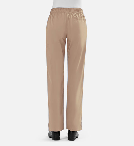 Blossom Signature 8100 Ladies Full Waist Band Cargo Pants Khaki