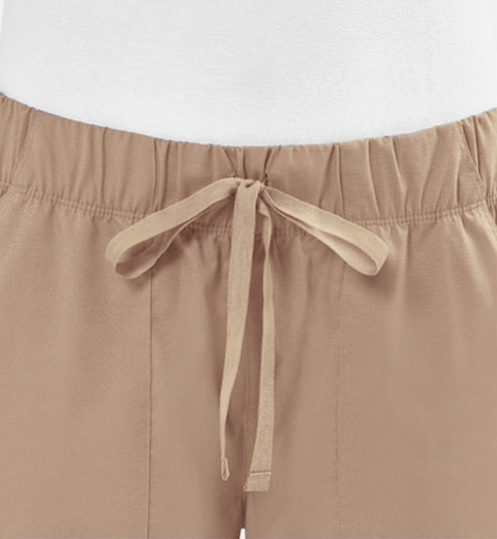 Blossom Signature 8100 Ladies Full Waist Band Cargo Pants Khaki