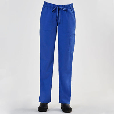 Blossom Signature 8100 Ladies Full Waist Band Cargo Pant Royal Blue