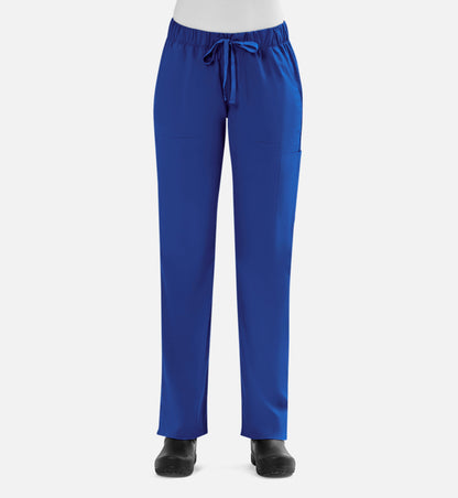 Blossom Signature 8100 Ladies Full Waist Band Cargo Pants Royal Blue