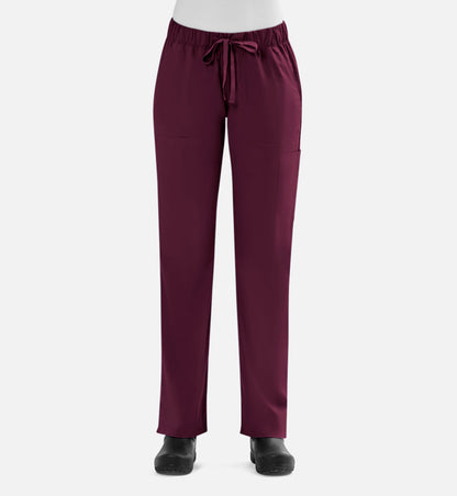 Blossom Signature 8100 Ladies Full Waist Band Cargo Pants Wine