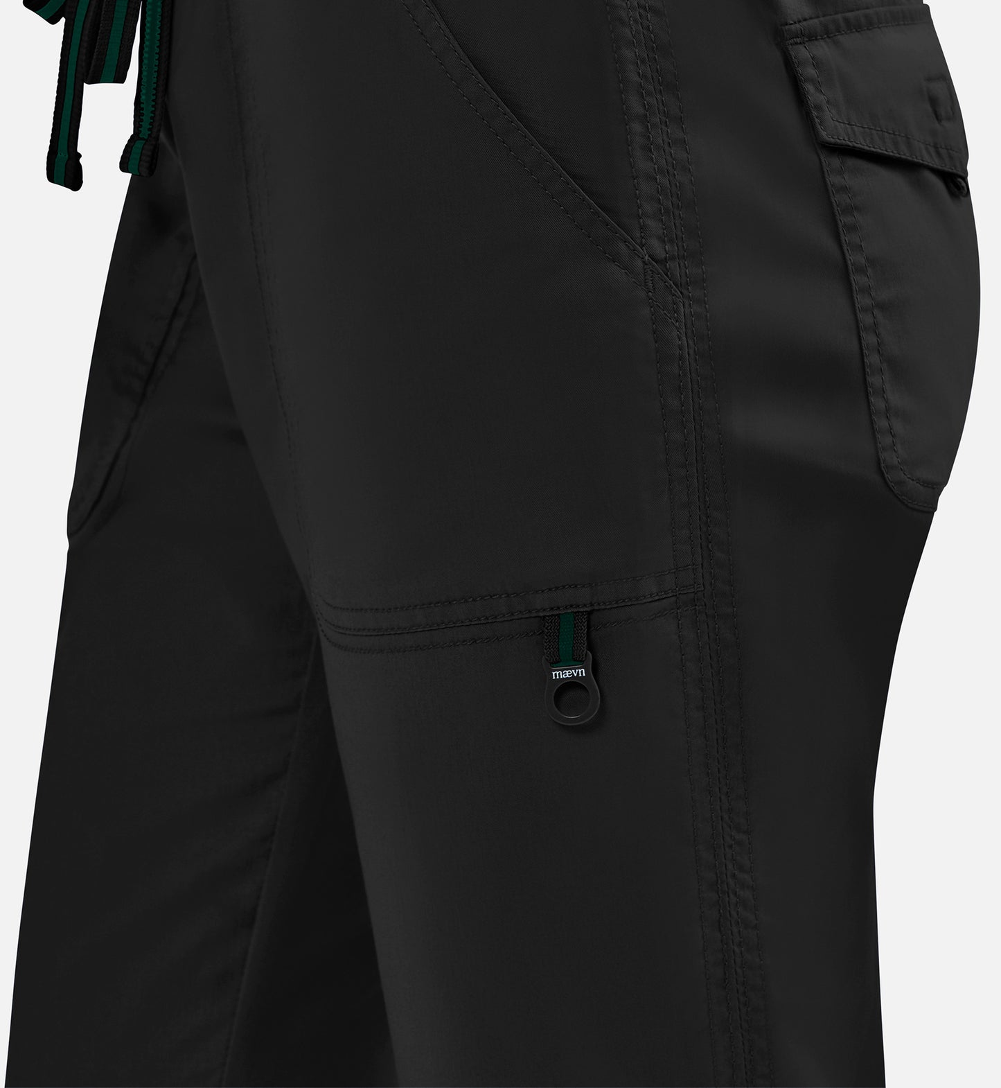 Blossom Signature 8101 Ladies Adjustable Functional Pants Black