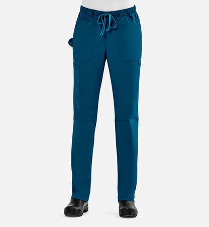 Blossom Signature 8101 Ladies Adjustable Functional Pants Caribbean Blue