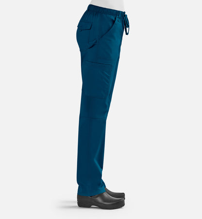 Blossom Signature 8101 Ladies Adjustable Functional Pants Caribbean Blue
