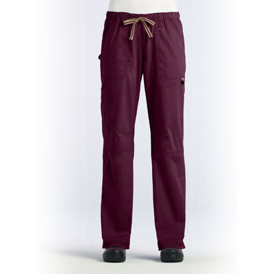 Blossom Signature 8101 Ladies Adjustable Functional Pant Wine