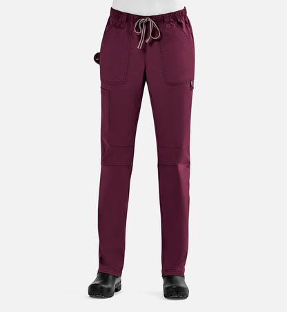 Blossom Signature 8101 Ladies Adjustable Functional Pants Wine