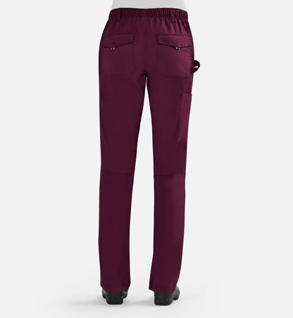 Blossom Signature 8101 Ladies Adjustable Functional Pants Wine