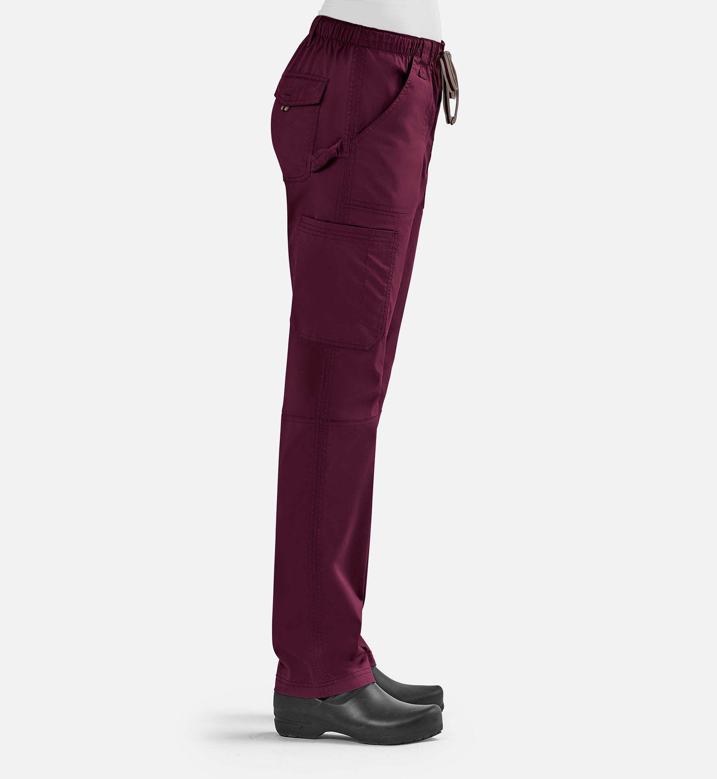 Blossom Signature 8101 Ladies Adjustable Functional Pants Wine