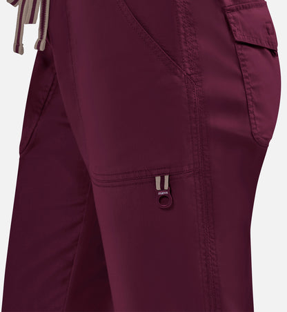 Blossom Signature 8101 Ladies Adjustable Functional Pants Wine