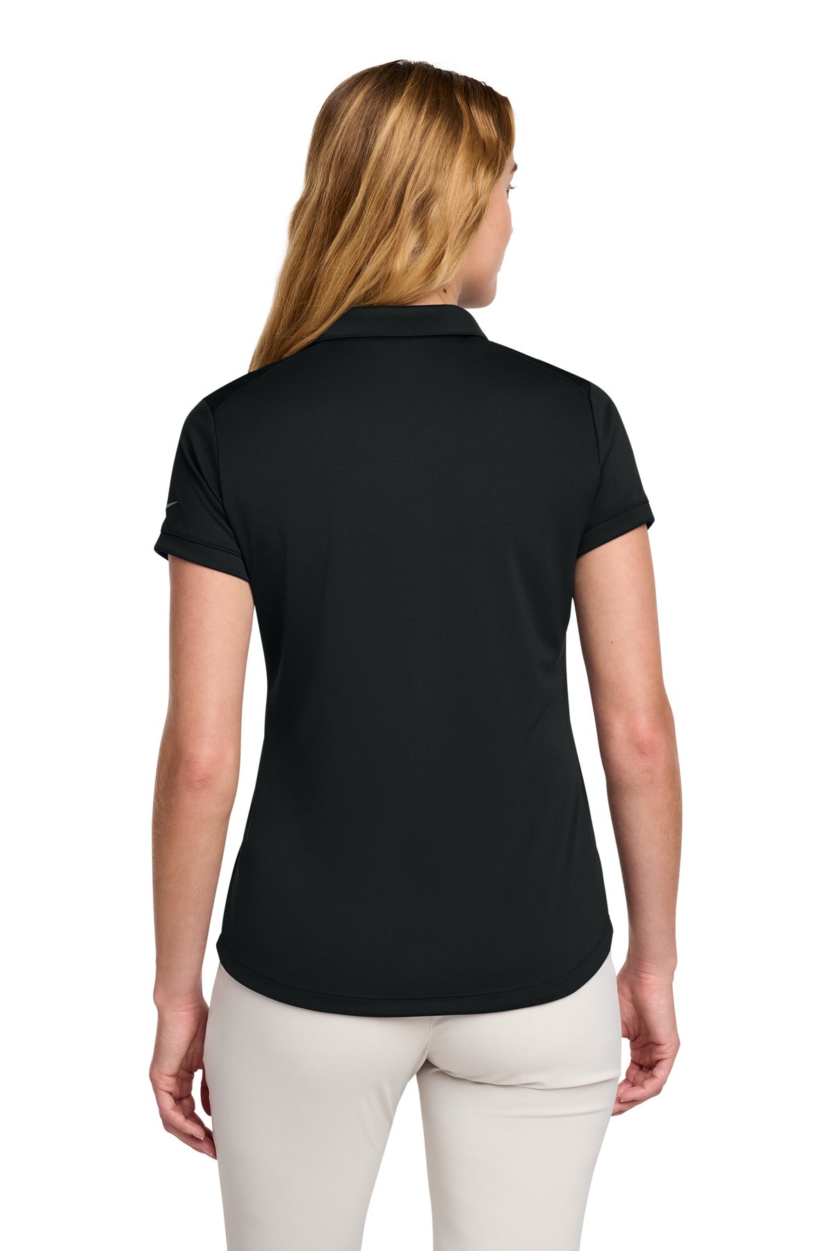 Nike Women's Dri-FIT Players Modern Fit Polo 811807 Black