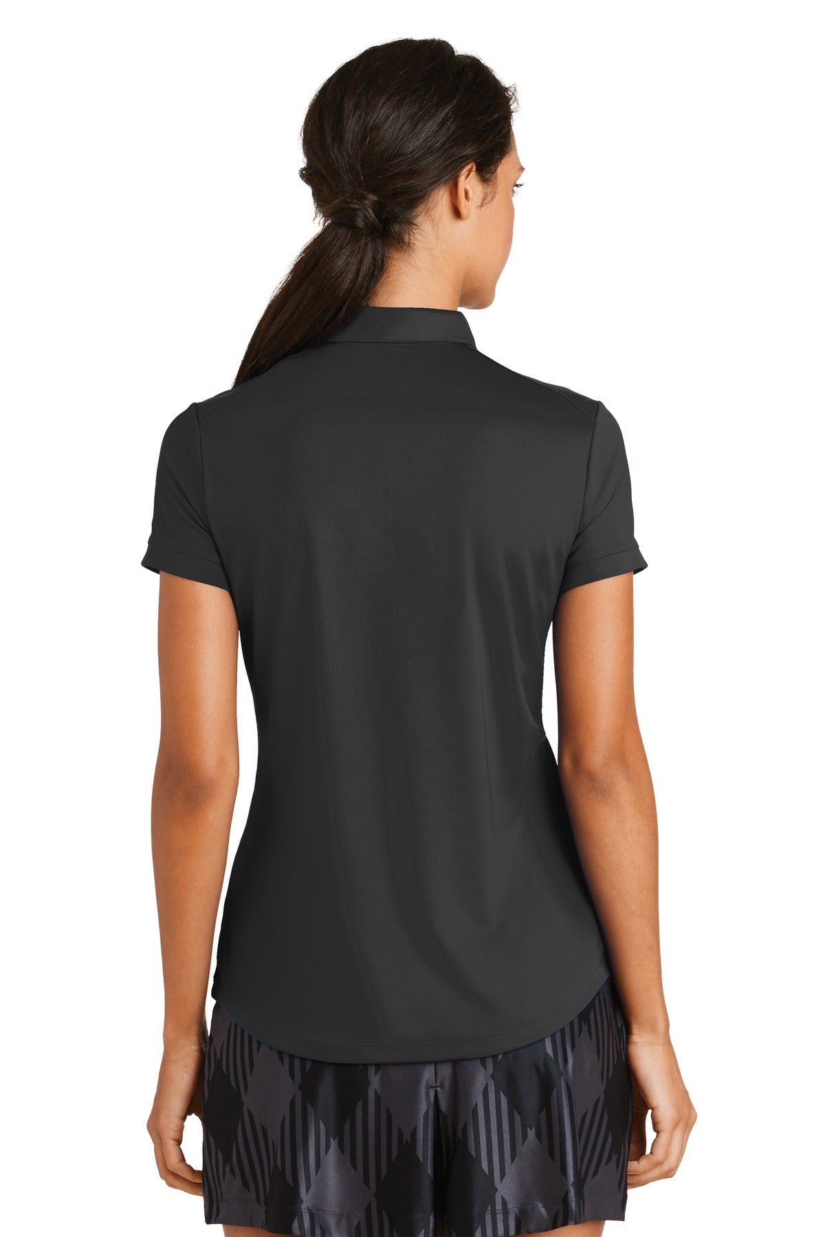 Nike Women's Dri-FIT Players Modern Fit  Polo. 811807 Black