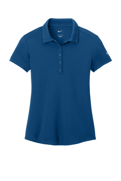 Nike Women's Dri-FIT Players Modern Fit  Polo. 811807 Gym Blue