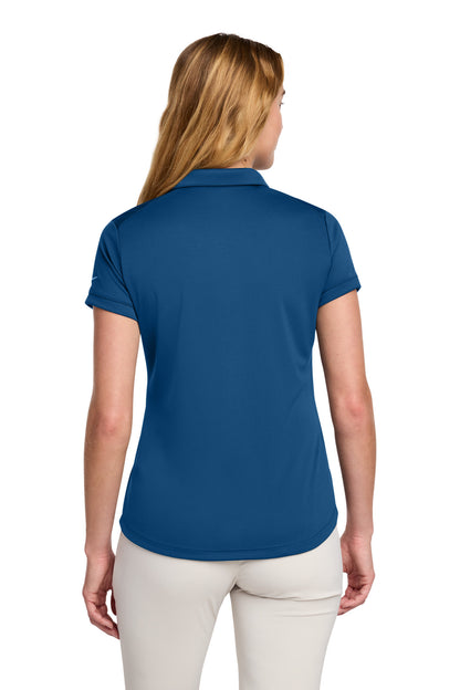 Nike Women's Dri-FIT Players Modern Fit Polo 811807 Gym Blue