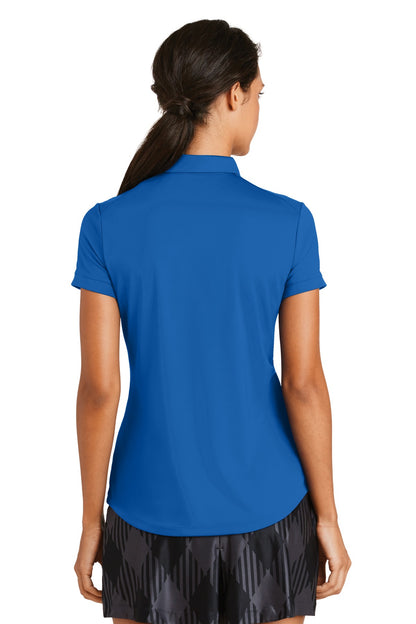Nike Women's Dri-FIT Players Modern Fit  Polo. 811807 Gym Blue