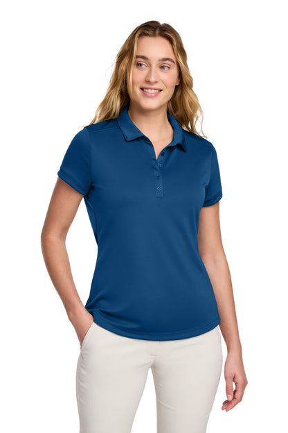 Nike Women's Dri-FIT Players Modern Fit Polo 811807 Gym Blue
