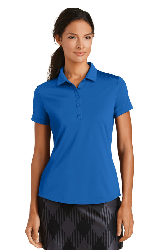 Nike Women's Dri-FIT Players Modern Fit  Polo. 811807 Gym Blue