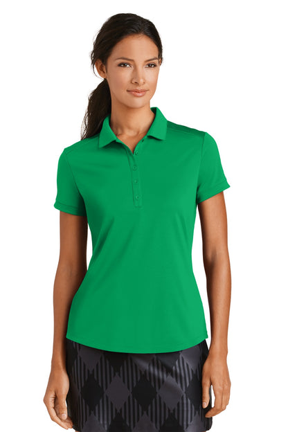 Nike Women's Dri-FIT Players Modern Fit  Polo. 811807 Pine Green