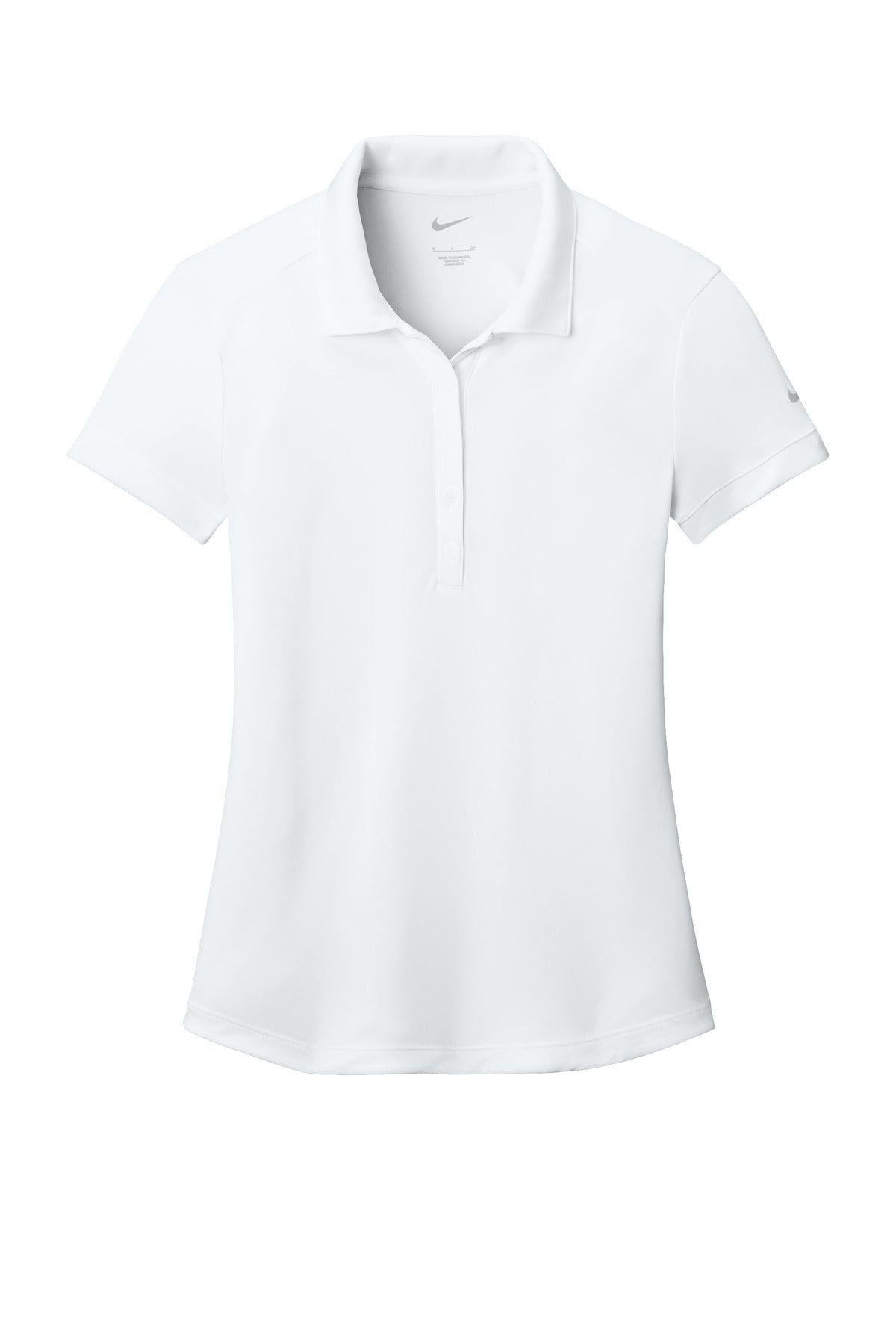 Nike Women's Dri-FIT Players Modern Fit  Polo. 811807 White