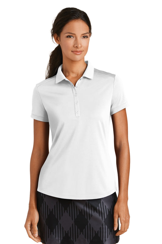 Nike Women's Dri-FIT Players Modern Fit  Polo. 811807 White