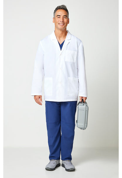 EDS Professional Whites 81404 Men's 31" Men's Consultation Lab Coat White