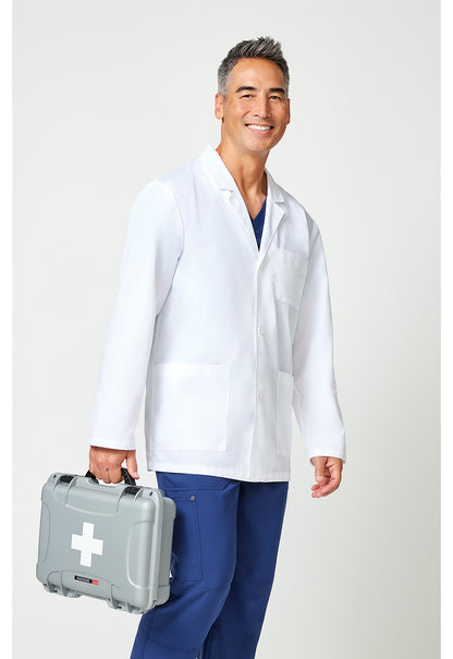 EDS Professional Whites 81404 Men's 31" Men's Consultation Lab Coat White