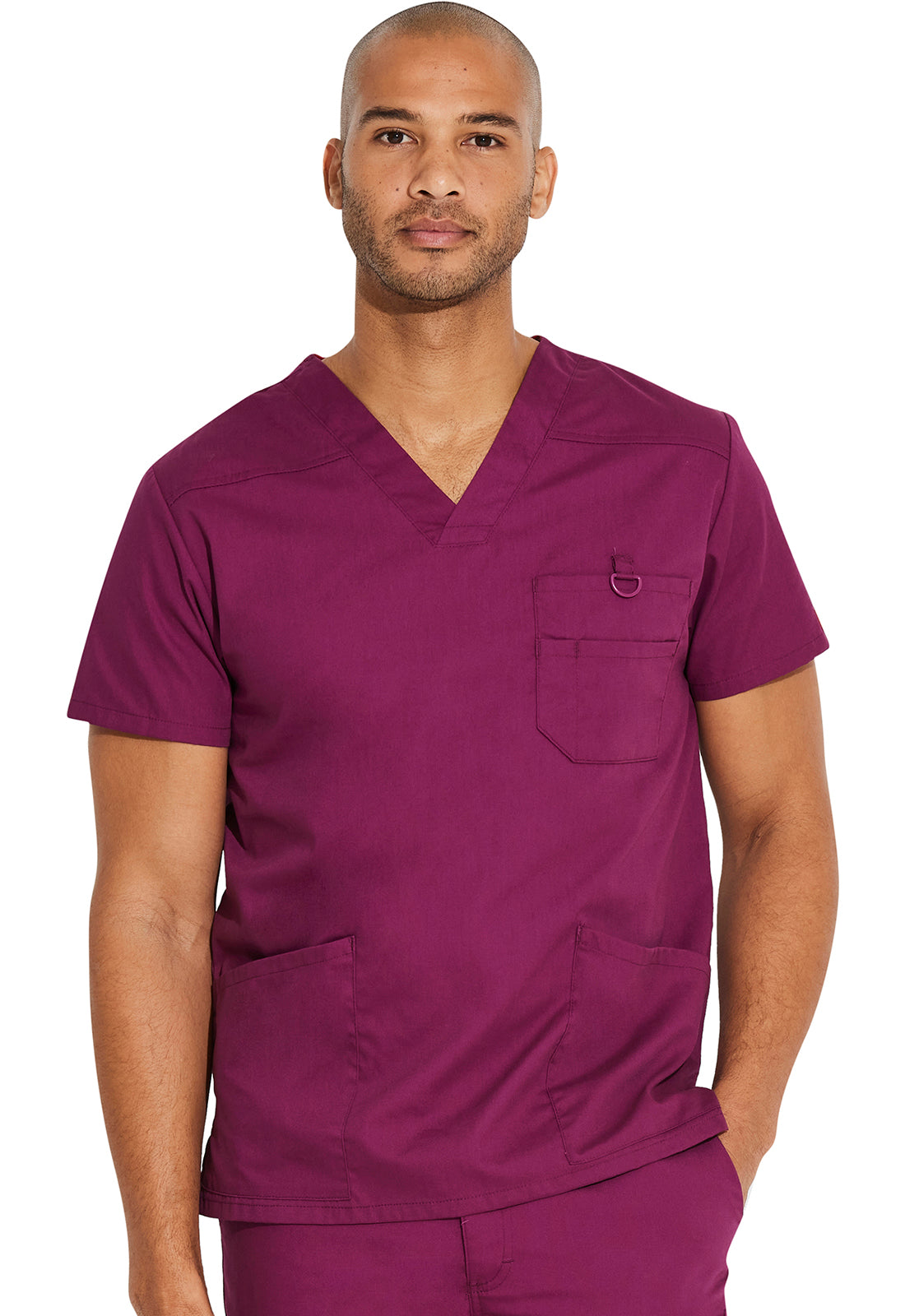 EDS Signature 81906 Men's V-Neck Scrub Top image 1