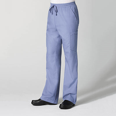 RedPanda 8206 Men Full Elastic Cargo Pant Ceil Blue