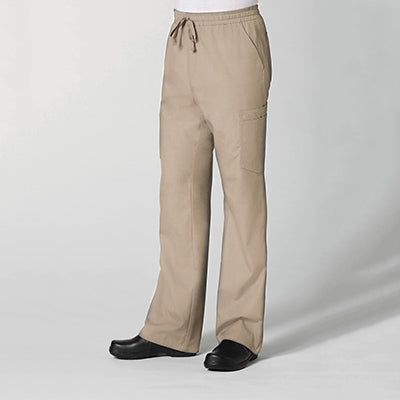 RedPanda 8206 Men Full Elastic Cargo Pant Khaki