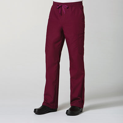 RedPanda 8206 Men Full Elastic Cargo Pant Short Wine