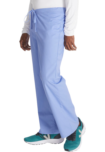 EDS Signature 83006 Unisex Unisex Drawstring Scrub Pants Ciel