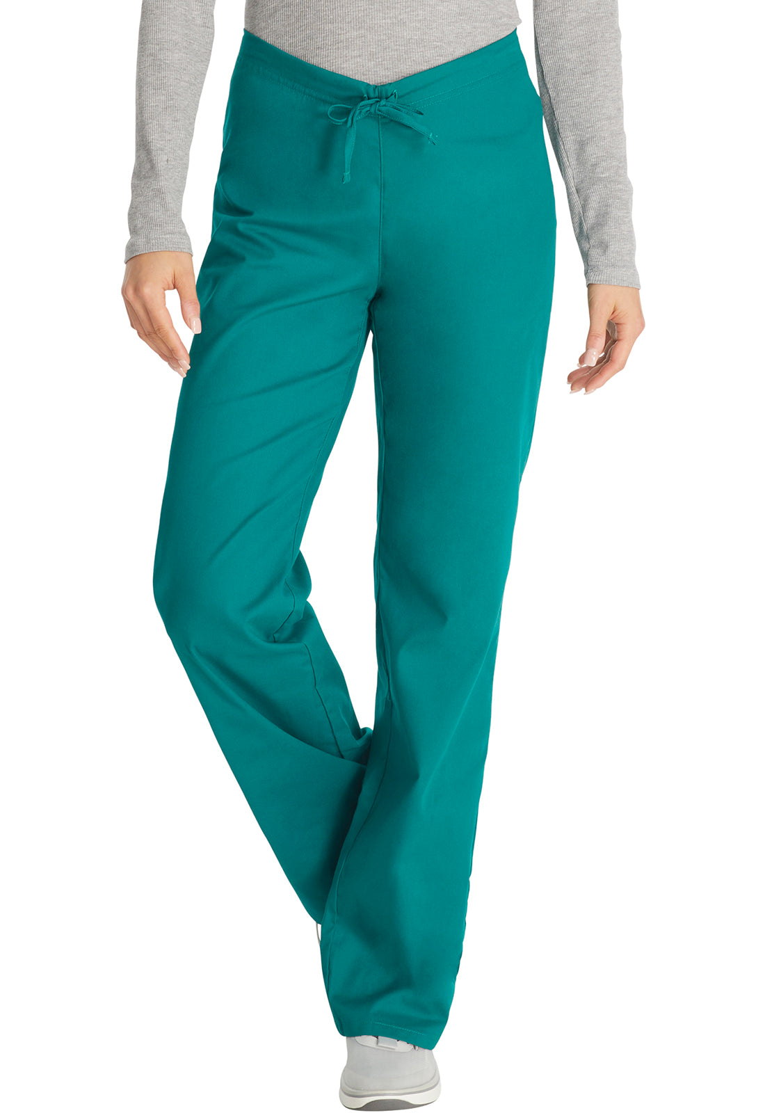 EDS Signature 83006 Unisex Drawstring Pants Hunter Green Model Image Front | Dickies