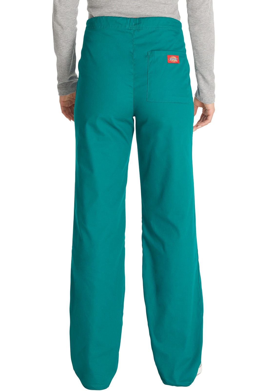 EDS Signature 83006 Unisex Drawstring Pants Hunter Green Model Image Back | Dickies