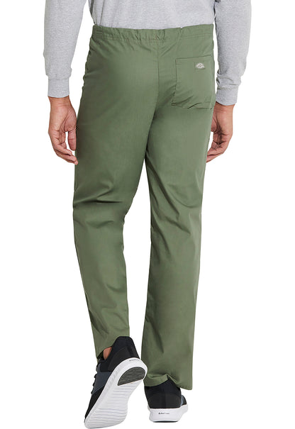 EDS Signature 83006 Unisex Drawstring Pants Olive Model Image Back | Dickies