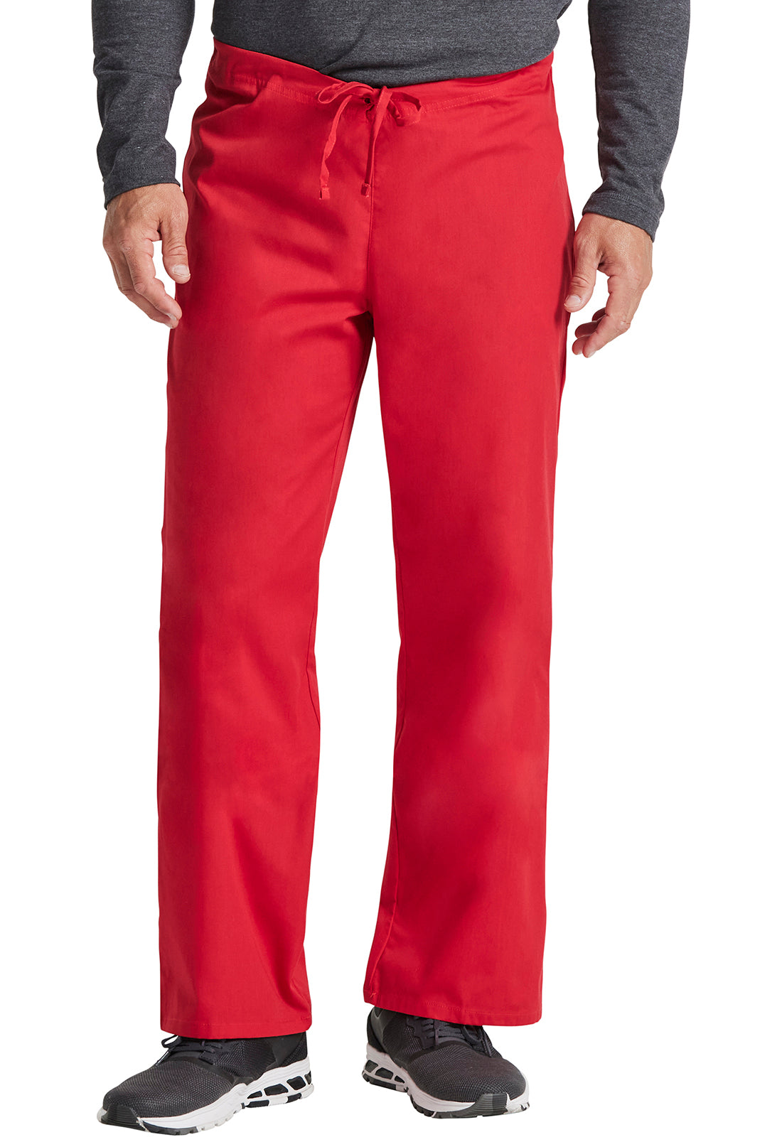 EDS Signature 83006 Unisex Drawstring Pants Red Model Image Front | Dickies