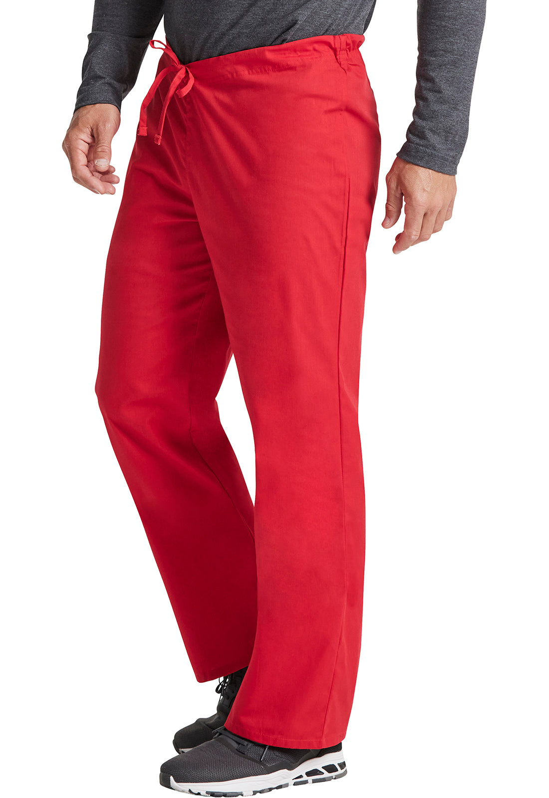 EDS Signature 83006 Unisex Drawstring Pants Red Model Image Right Side | Dickies