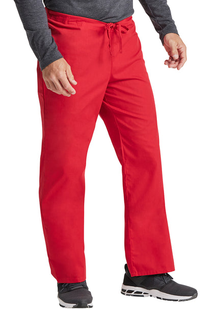 EDS Signature 83006 Unisex Drawstring Pants Red Model Image Left Side | Dickies