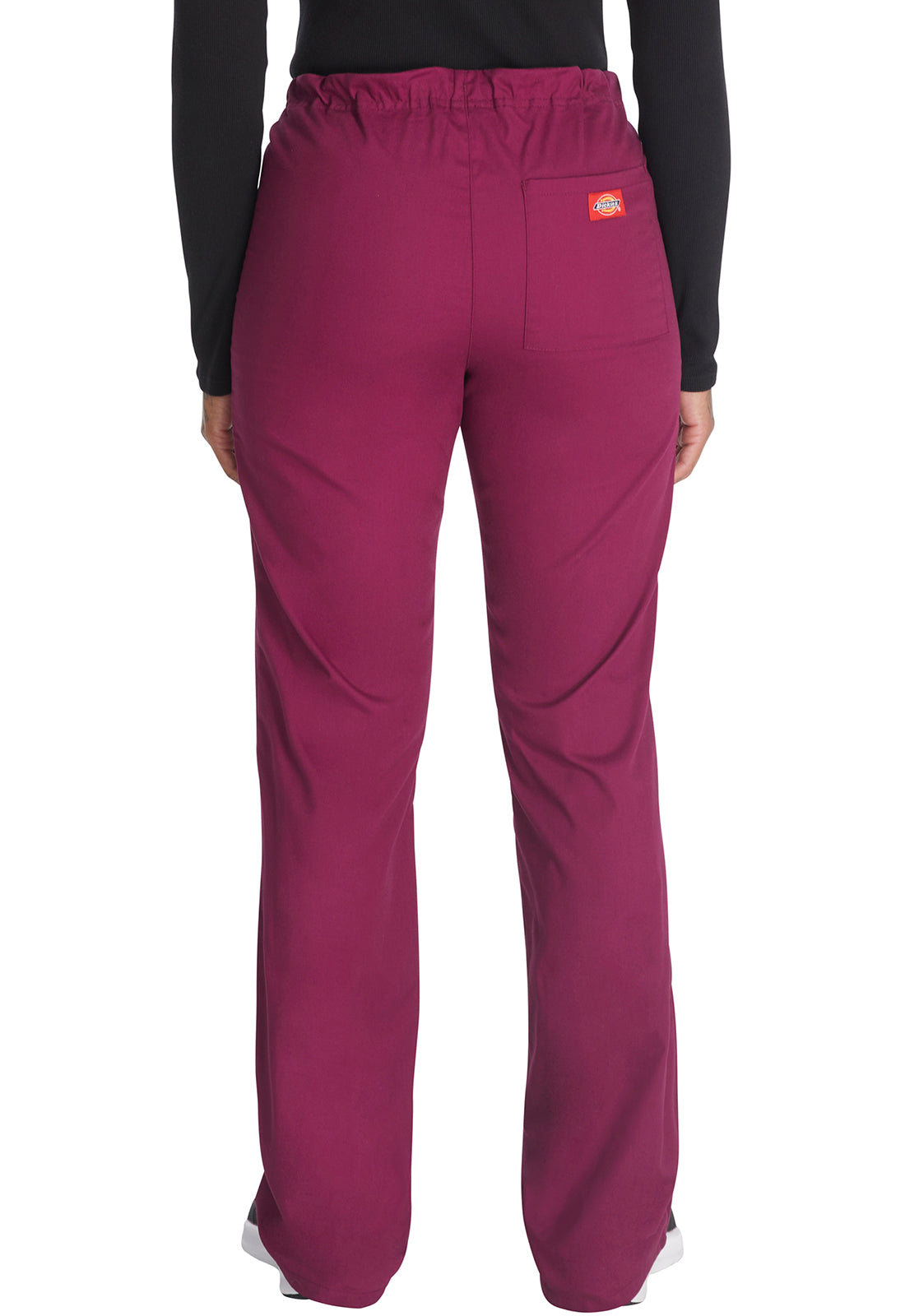 EDS Signature 83006 Unisex Unisex Drawstring Scrub Pants Wine
