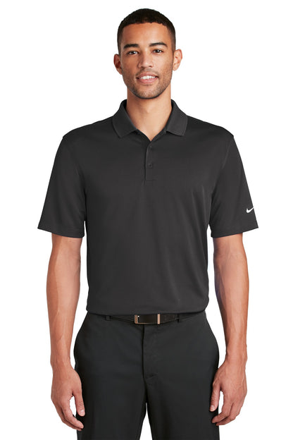 Nike Dri-FIT Classic Fit Players Polo with Flat Knit Collar. 838956 Anthracite