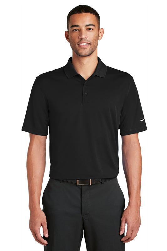 Nike Dri-FIT Classic Fit Players Polo with Flat Knit Collar. 838956 Black