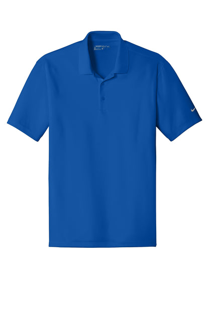 Nike Dri-FIT Classic Fit Players Polo with Flat Knit Collar. 838956 Gym Blue
