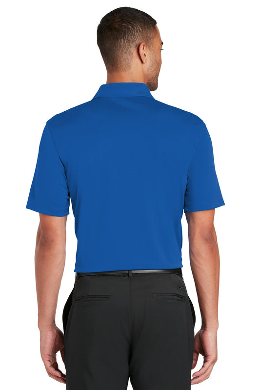 Nike Dri-FIT Classic Fit Players Polo with Flat Knit Collar. 838956 Gym Blue