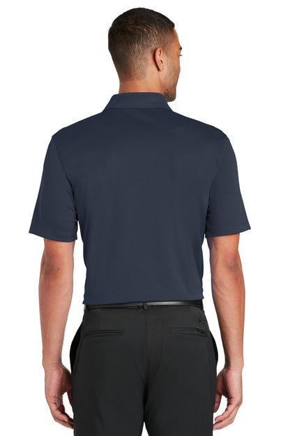 Nike Dri-FIT Classic Fit Players Polo with Flat Knit Collar. 838956 Navy