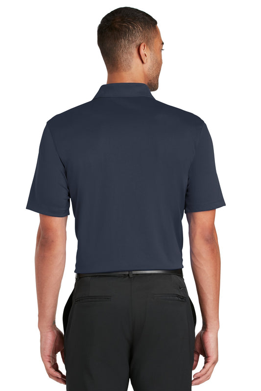 Nike Dri-FIT Classic Fit Players Polo with Flat Knit Collar. 838956 Navy